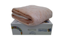Sesli - Mink Colourful 1Ply Blanket - Queen Size - Peach