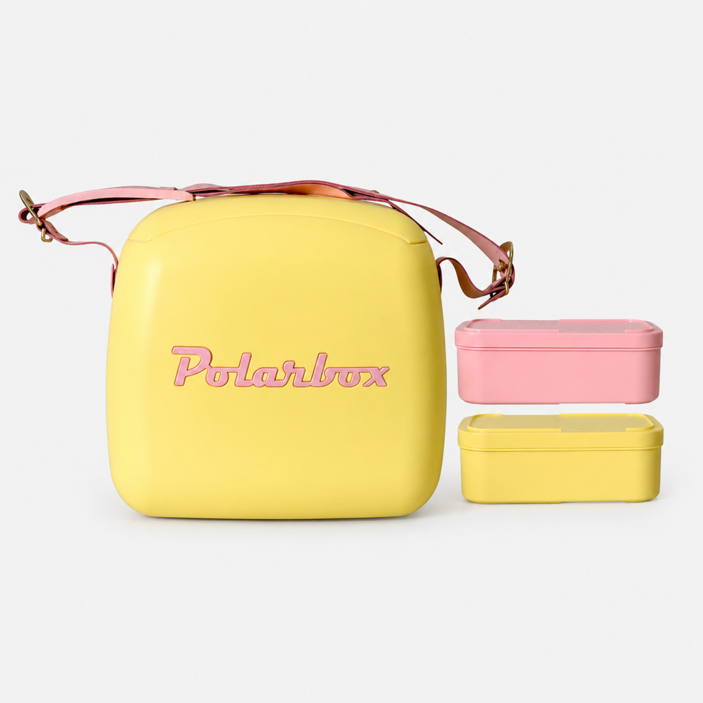 Polarbox Retro 6L Lunch Cooler Set