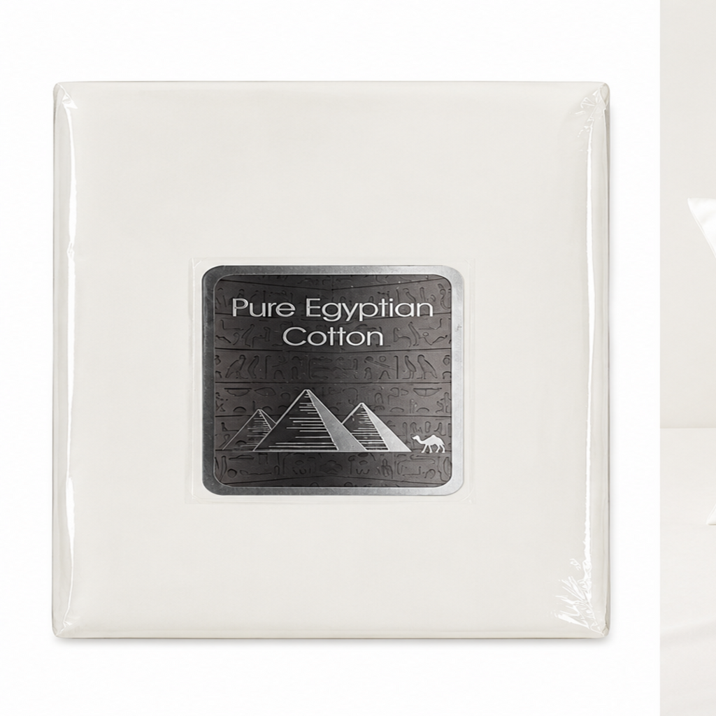 Pure Egyptian Cotton 400 Thread Count Pillowcase Set
